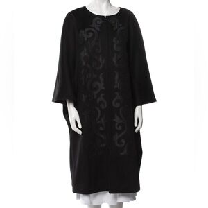 Escada Cashmere Black Coat